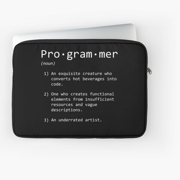 Programmer Laptop Sleeve