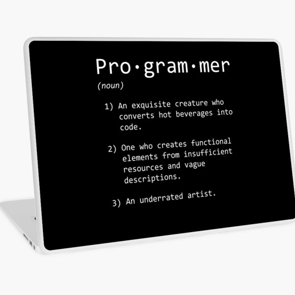 Programmer Laptop Skin