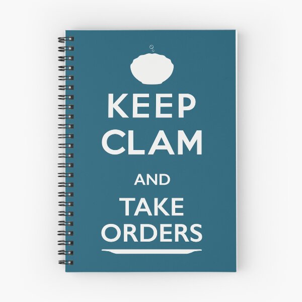 Item preview, KEEP CLAM - TAKE ORDERS designed and sold by ozzyme.