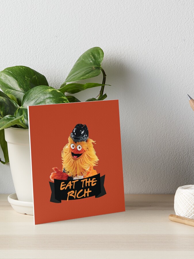 Buy Wholesale Gritty mascot card, Flyers fan gift idea, funny