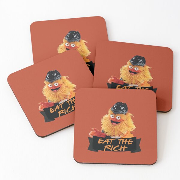Item preview, Eat The Rich Gritty Sticker designed and sold by anapplease.