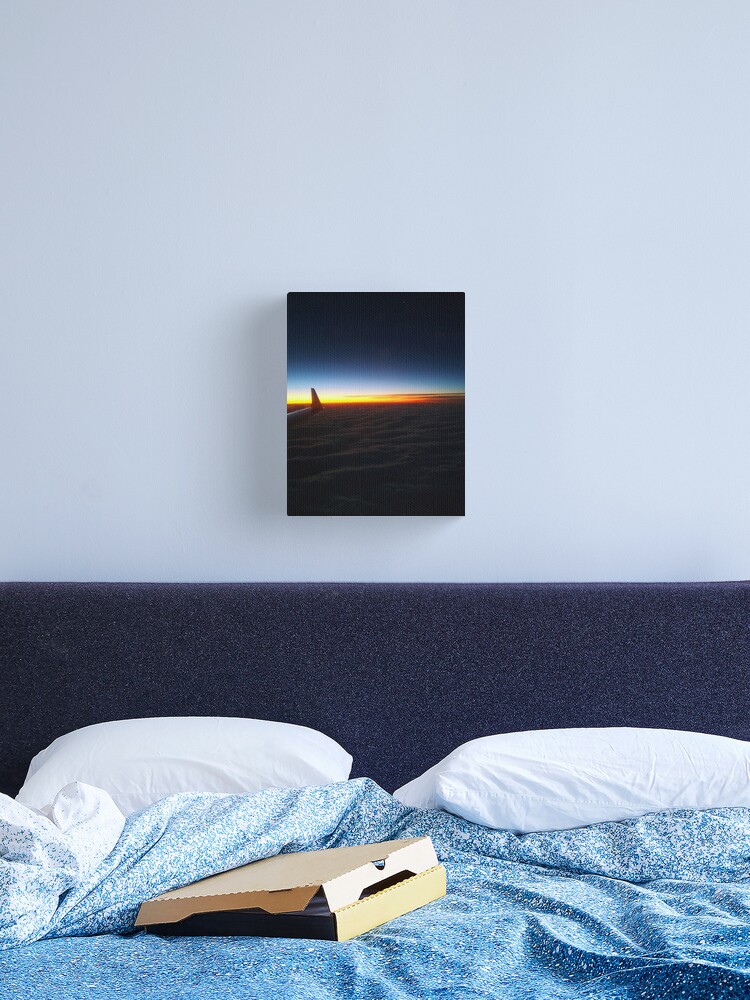 Thumbnail 2 of 3, Canvas Print, Predawn above the clouds designed and sold by darren-j-mcleod.