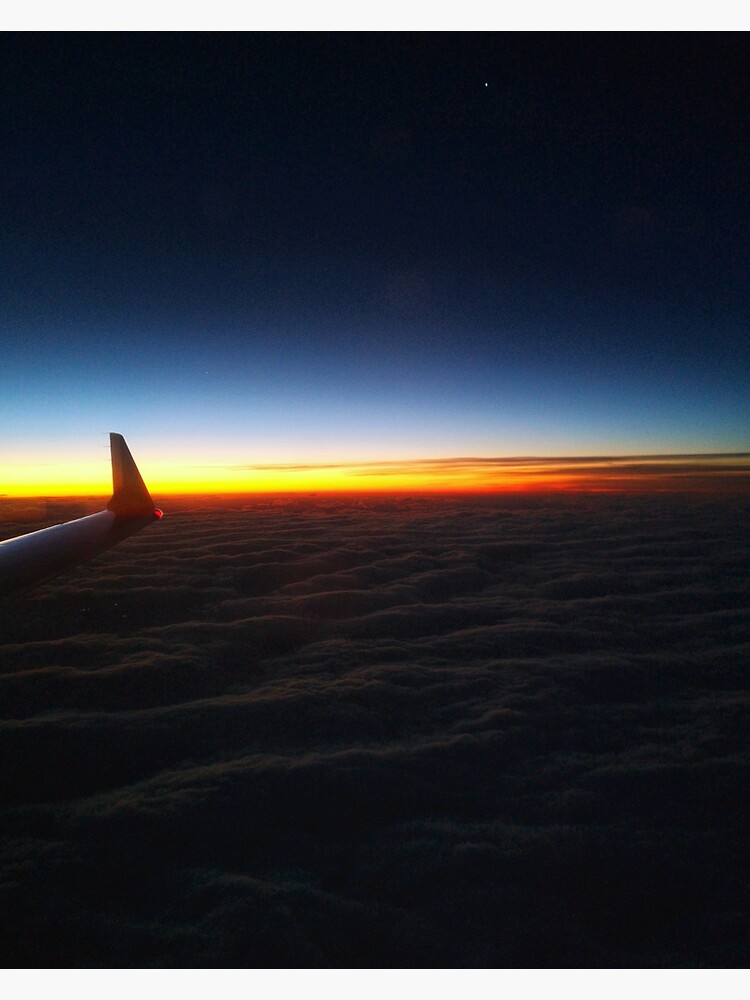 Thumbnail 3 of 3, Canvas Print, Predawn above the clouds designed and sold by darren-j-mcleod.