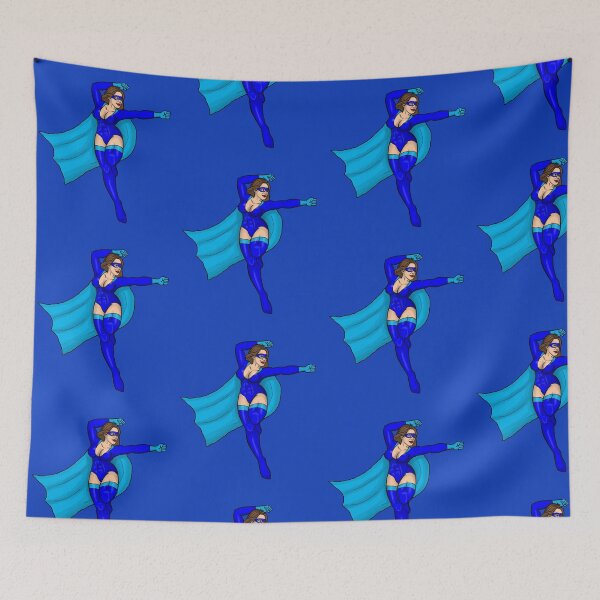 Item preview, sexy superheroine designed and sold by PinUpsandPulp.