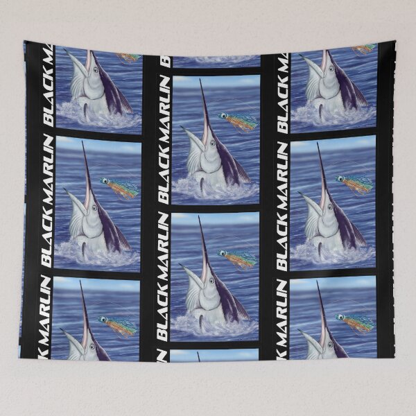 Item preview, Black Marlin designed and sold by David Pearce Marine Art.
