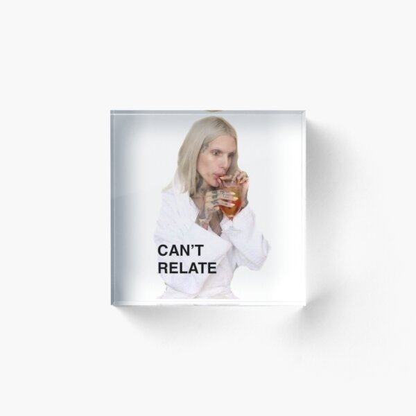 Jeffree Star - Can't Relate Acrylic Block