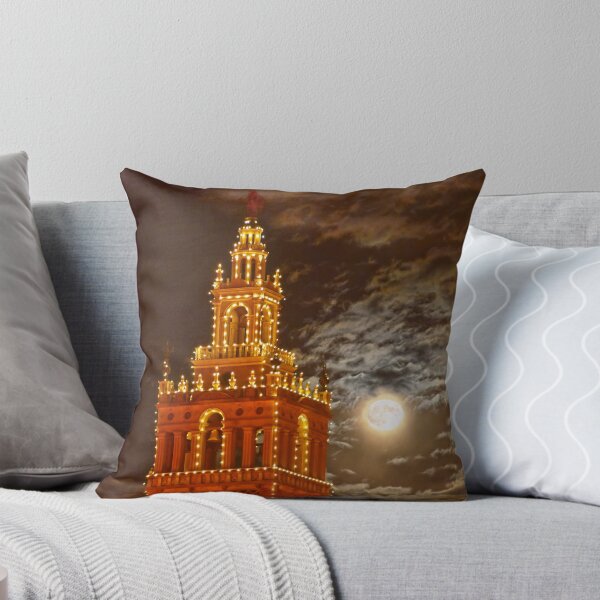 Item preview, "Full Moon and Giralda Tower, Kansas City, Missouri designed and sold by Catherine Sherman.