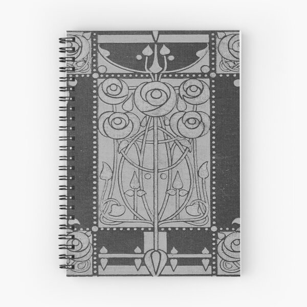 Item preview, Beautiful Art Nouveau in Black and White designed and sold by Justblackwhite.