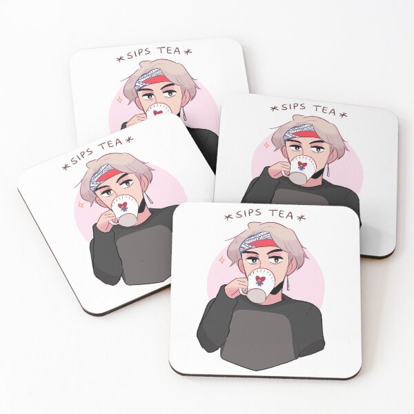 Item preview, MIC DROP: V SIPPIN TEA designed and sold by randomsplashes.