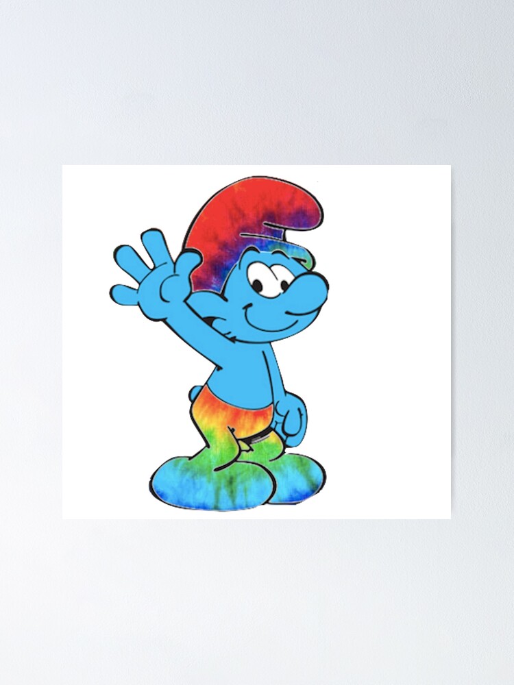 smurf with red hair