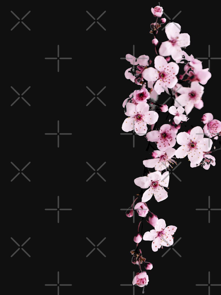 One-side Cherry Blossom Branch by nicked2