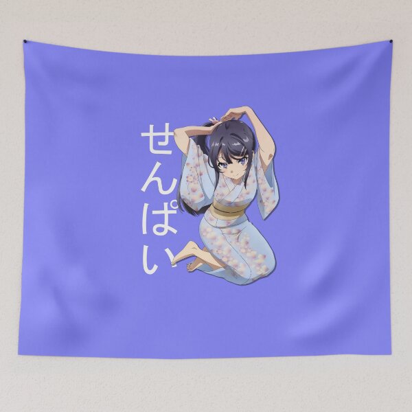 Item preview, Bunny Girl Senpai Mai Sakurajima Waifu Sticker designed and sold by LilSugoi.