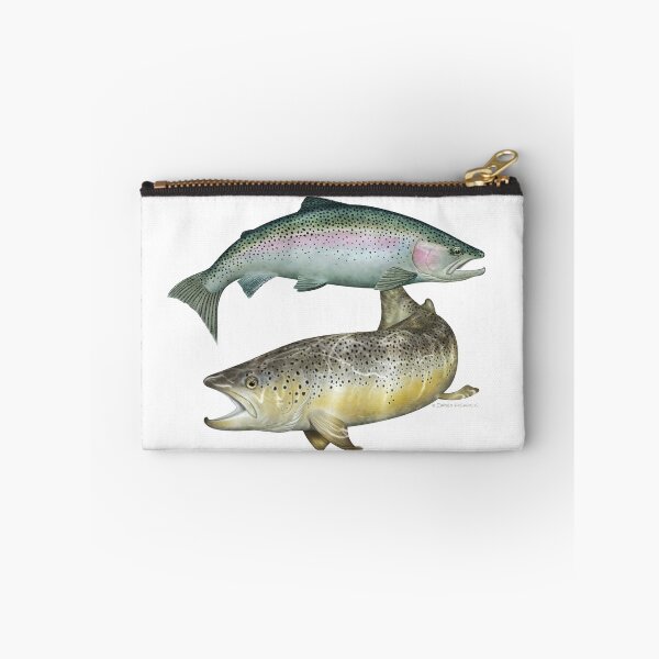 Item preview, Brown Trout & Rainbow Trout designed and sold by David Pearce Marine Art.