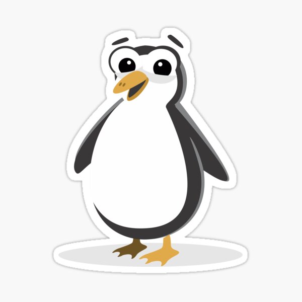 Cute baby penguin Sticker