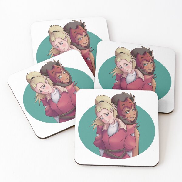 Item preview, Adora and Catra designed and sold by LisaBowmanArt.