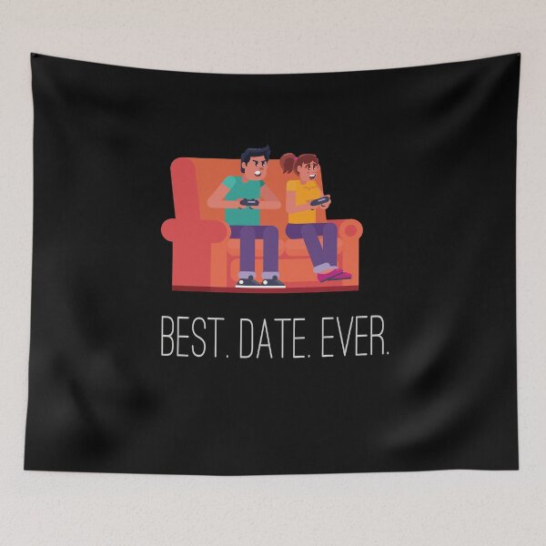 Item preview, Best Date Ever Funny Video Gamer Humor designed and sold by doodabobs.