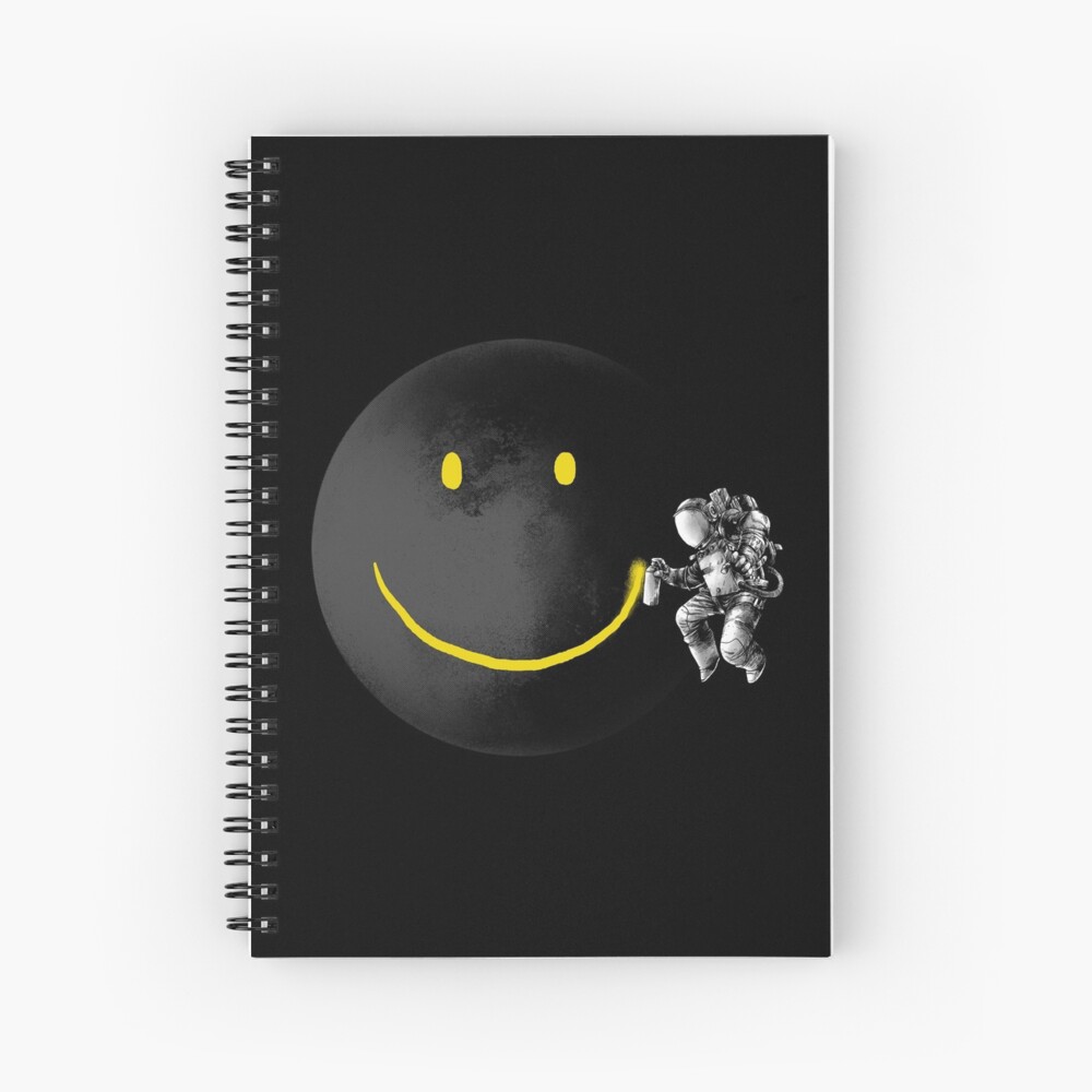 Make a Smile Spiral Notebook