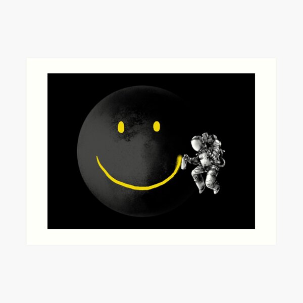 Hacer una sonrisa Lámina artística