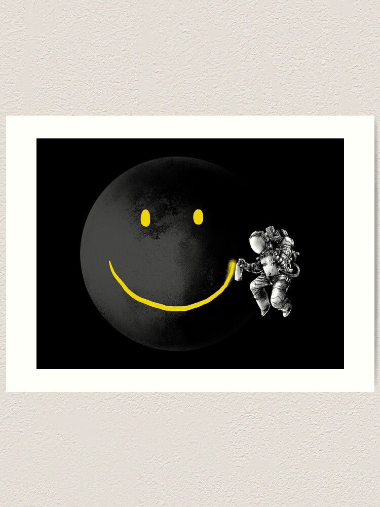 Alternate view of Make a Smile Art Print