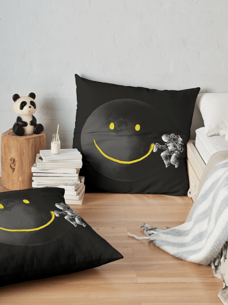 Alternate view of Make a Smile Floor Pillow