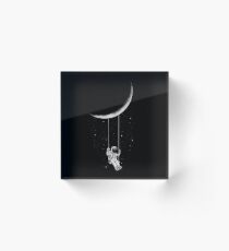 Moon Swing Acrylic Block