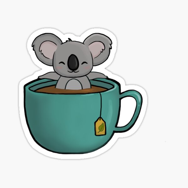 Koala-tea  Sticker