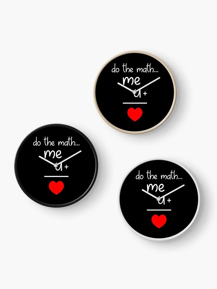 Thumbnail 3 of 4, Clock, math designed and sold by TM Selvam.