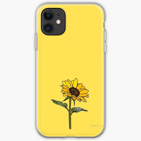 Aesthetic Sunflower iPhone Soft Case