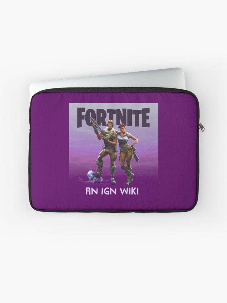 An Ign Wiki Laptop Sleeve By Korsibuluk Redbubble