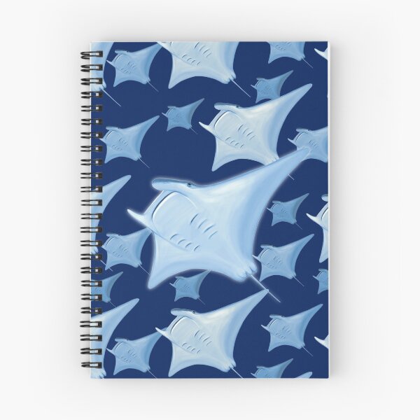 Item preview, Blue Manta Ray Pattern designed and sold by TMBTM.