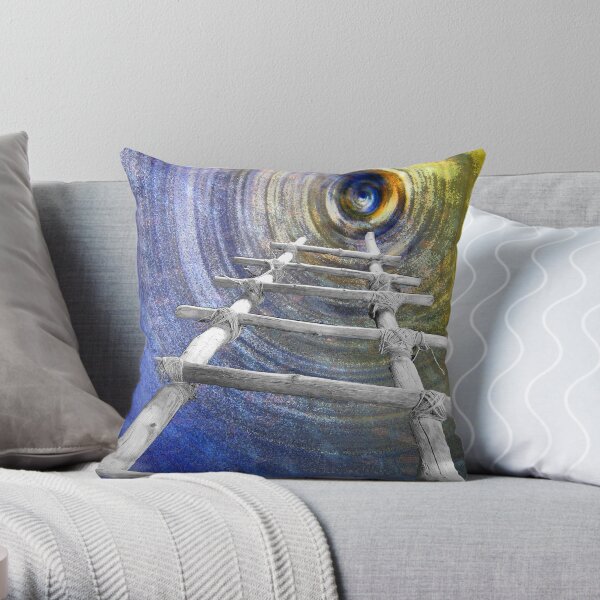 Follow in the Footsteps Throw Pillow