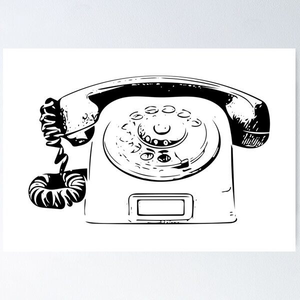 Item preview, Retro Rotary Phone - Dumb Phone designed and sold by Indrek Mändmets.