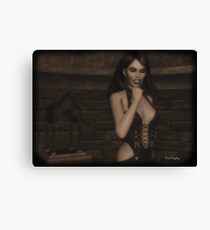 Somebody's Watching Canvas Print