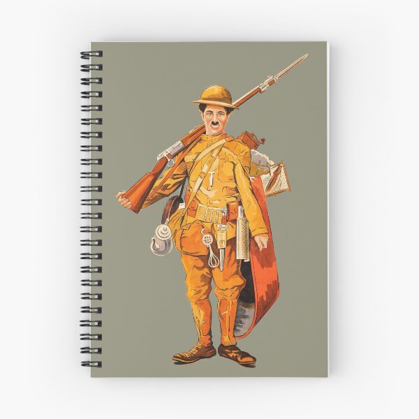 Item preview, Chaplin Soldier Army designed and sold by AAAlves.