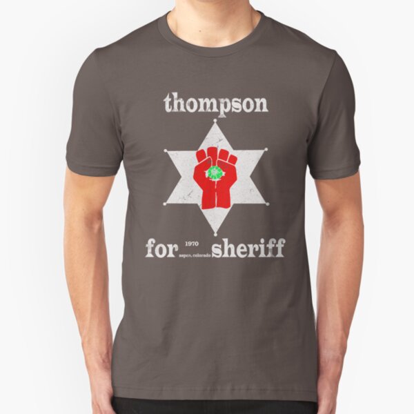Thompson For Sheriff Slim Fit T-Shirt