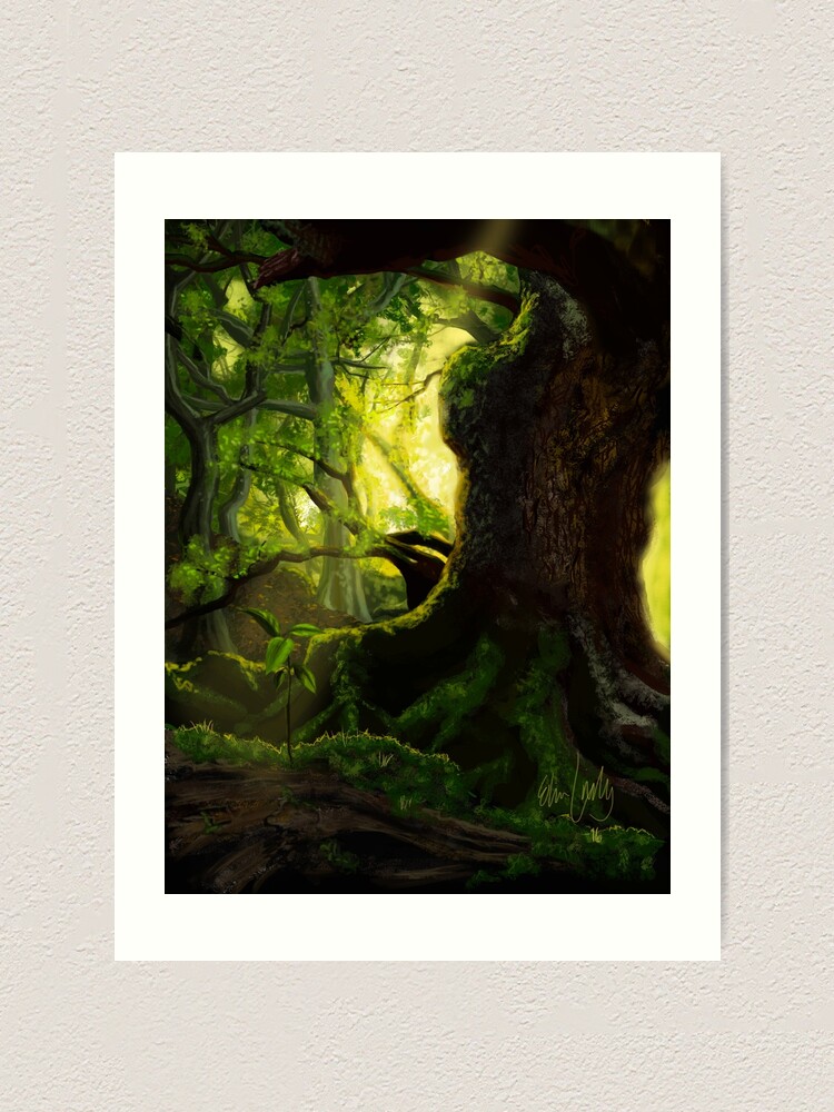 Alternate view of Ancient Art Print