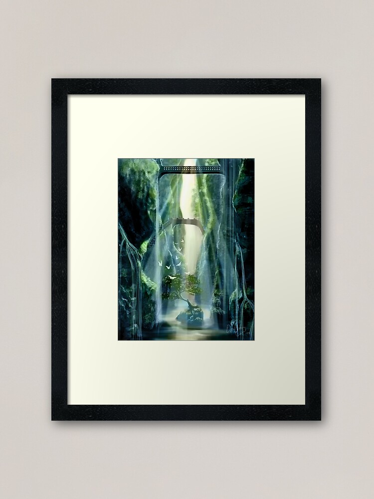 Alternate view of Secret Places Framed Art Print