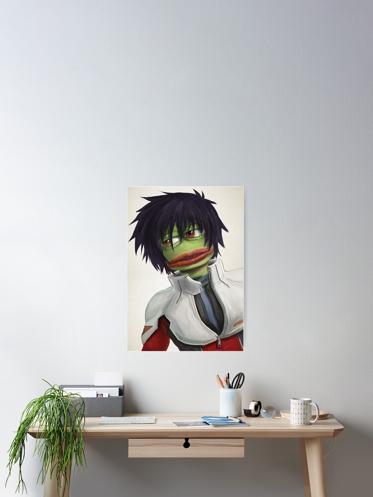 Shinn Asuka Mobile Suit Gundam Seed Destiny Der Troll Froggy Poster Von Gtsbubble Redbubble