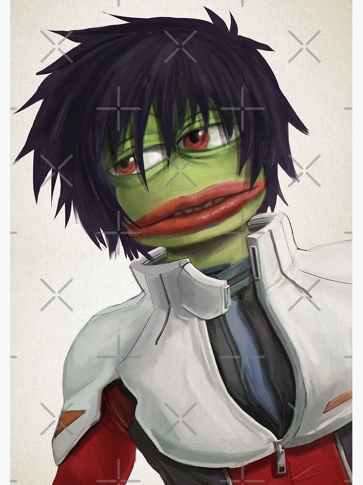 Shinn Asuka Mobile Suit Gundam Seed Destiny Der Troll Froggy Grusskarte Von Gtsbubble Redbubble