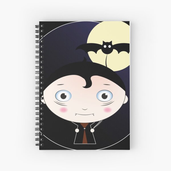 Dracula Spiral Notebook