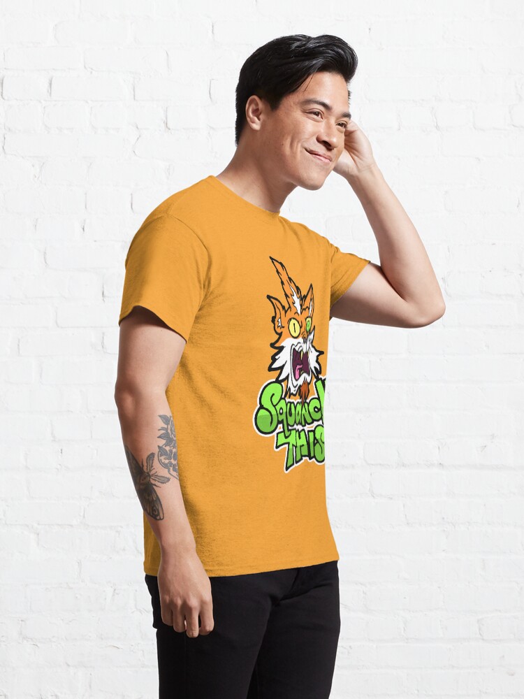 Alternate view of Rick and Morty™ Squanchy transformed - Squanch This! Classic T-Shirt