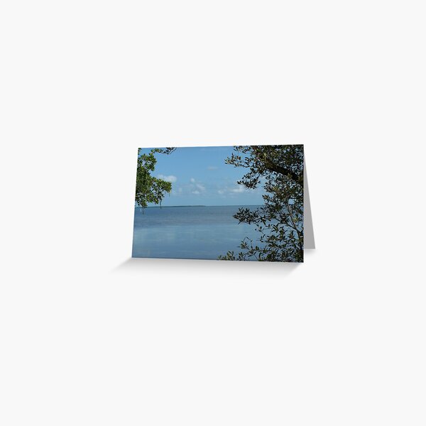 Tavernier Water View Greeting Card