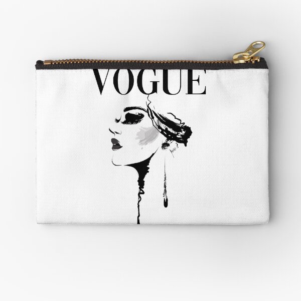 Vogue Magazine Cover Zipper Pouch