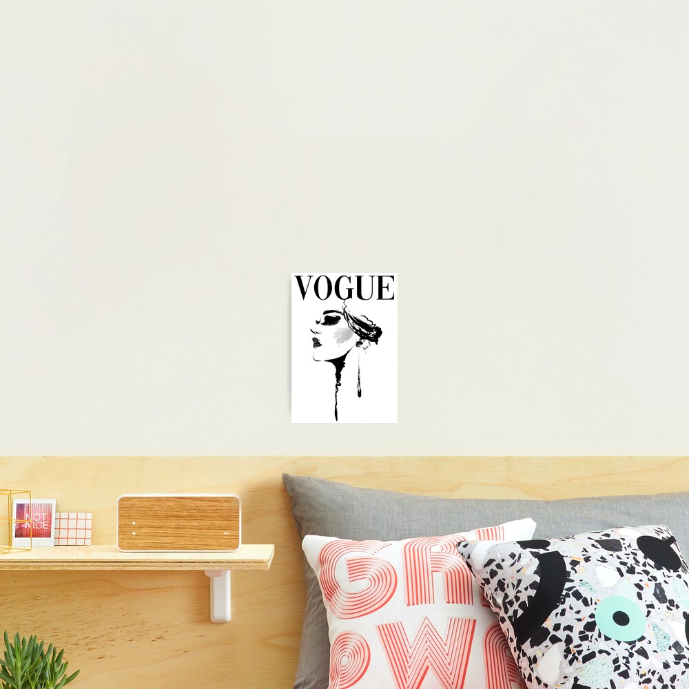 Vogue Magazine Cover Photographic Print