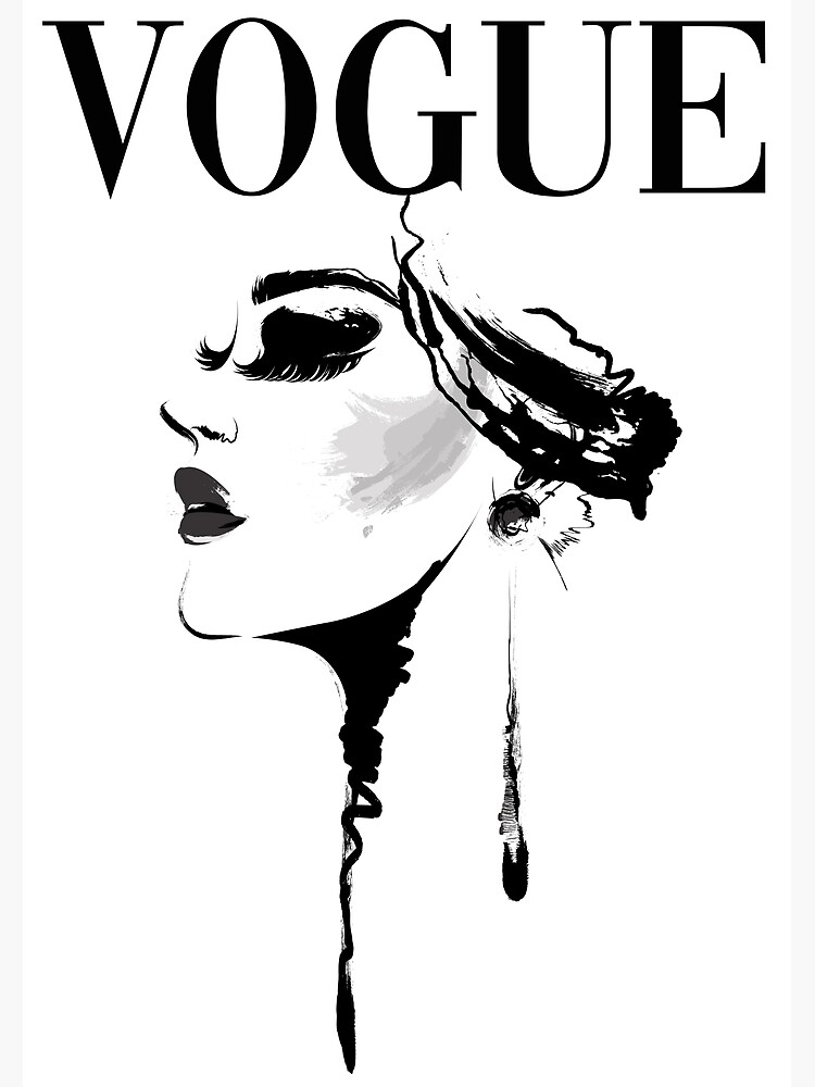 Vogue Magazine Cover by LotusPrintShop
