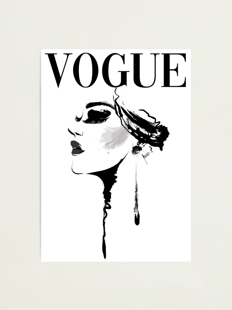 Alternate view of Vogue Magazine Cover Photographic Print