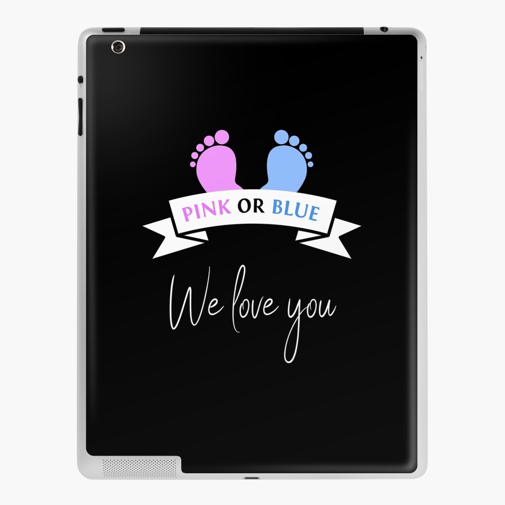 Boy Or Girl We Love You Baby Shower Baby Shower Motive Ipad Case Skin By Vega7 Redbubble