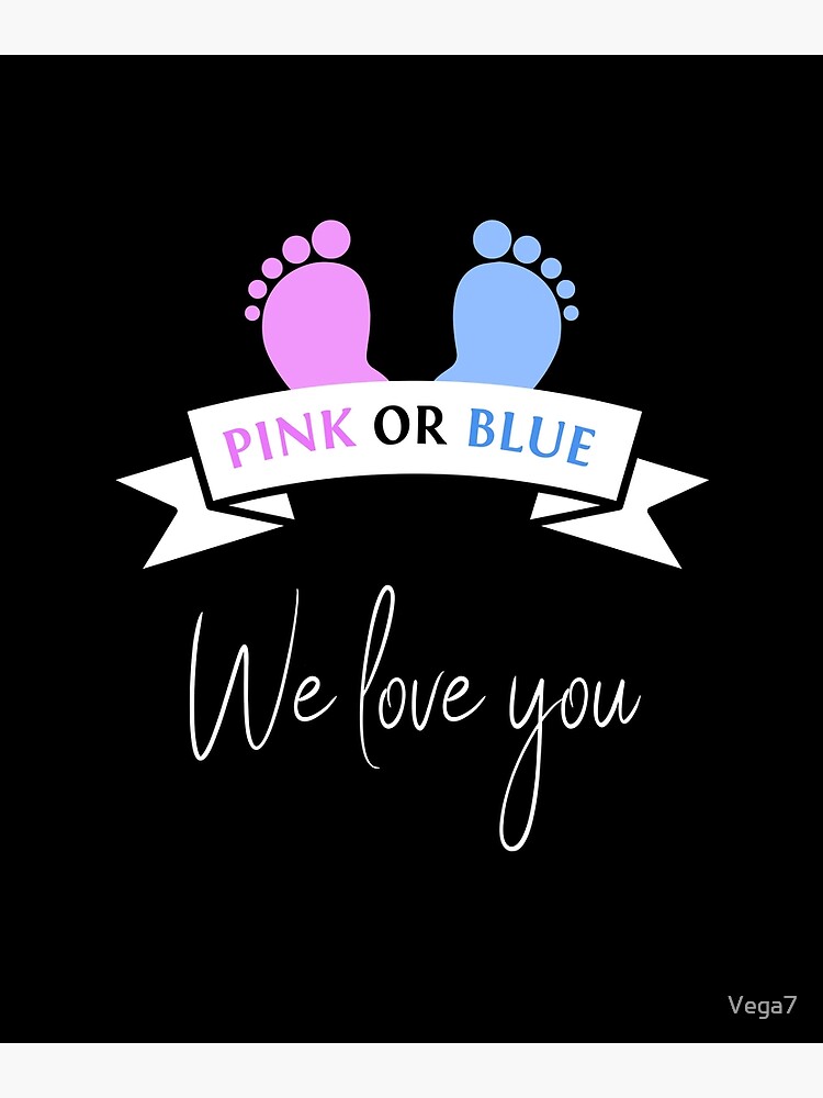 Boy Or Girl We Love You Babyparty Baby Shower Motiv Grusskarte Von Vega7 Redbubble