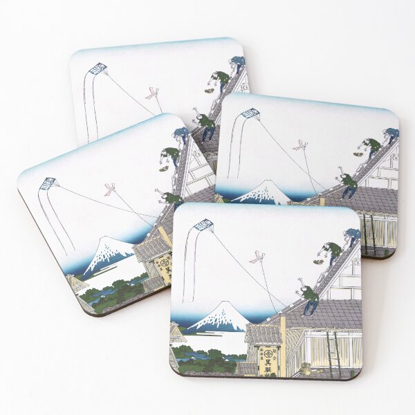 Item preview, Mitsui Store at Surugacho in Edo by Katsushika Hokusai designed and sold by Takeda-art.