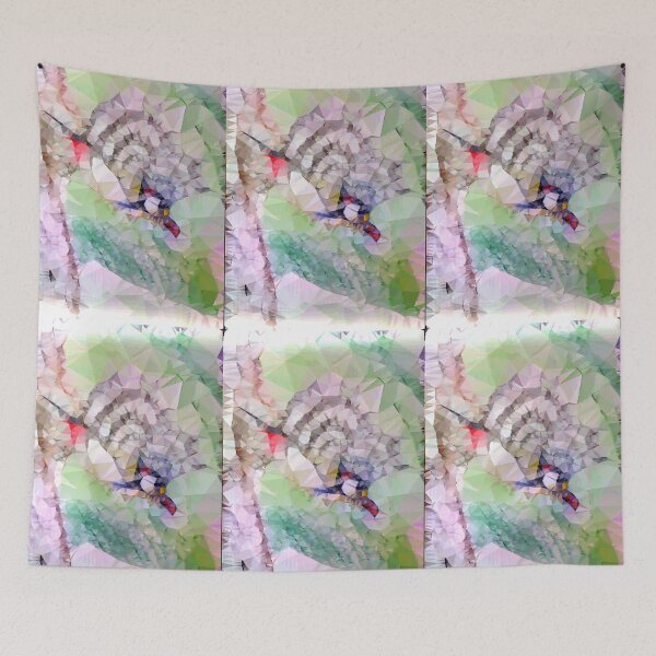 Item preview, Glitchy Woodpecker Mosaic designed and sold by MoMoJaJa.